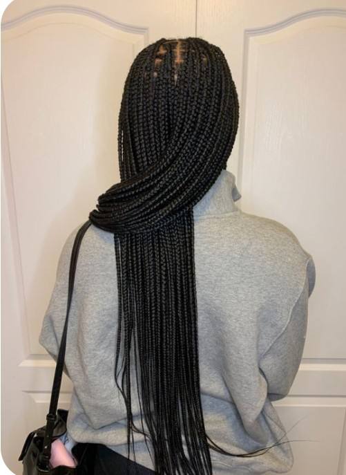 Julie Coiffure - box-braid exemple 2