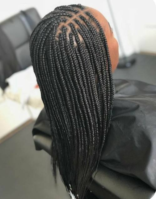 Julie Coiffure - box-braid exemple 3
