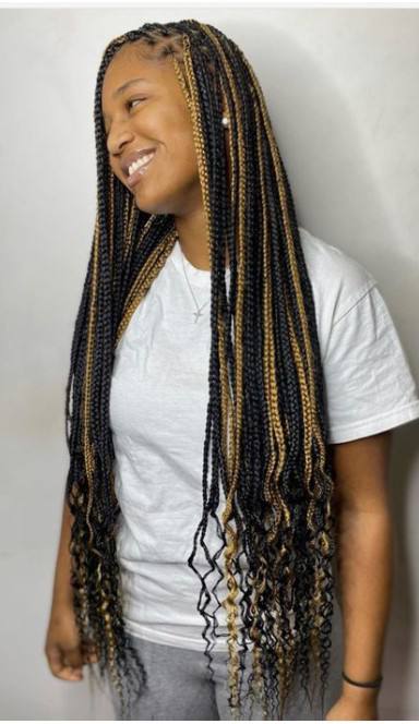 Julie Coiffure - box-braid exemple 7