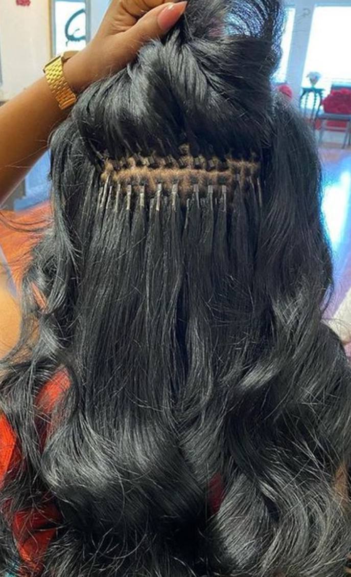 Julie Coiffure - extension-fil exemple 2