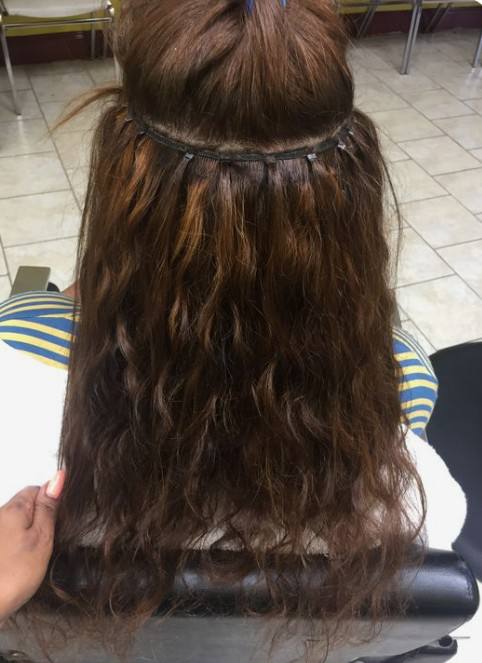 Julie Coiffure - extension-fil exemple 3