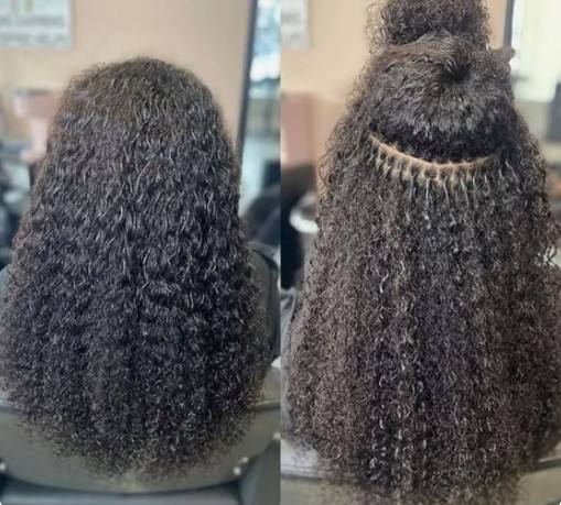 Julie Coiffure - keratine exemple 2