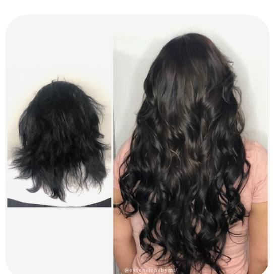 Julie Coiffure - tissage exemple 9