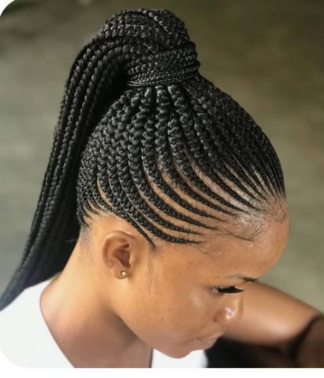 Julie Coiffure - tresse-plaquee exemple 3