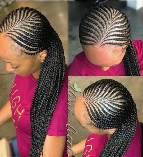 Julie Coiffure - tresse-plaquee exemple 4