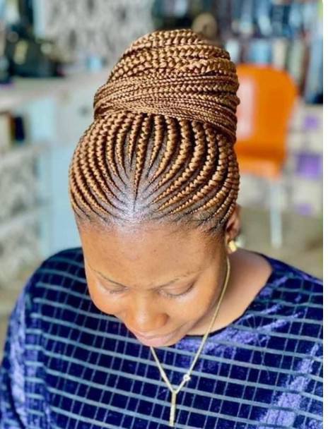 Julie Coiffure - tresse-plaquee exemple 7