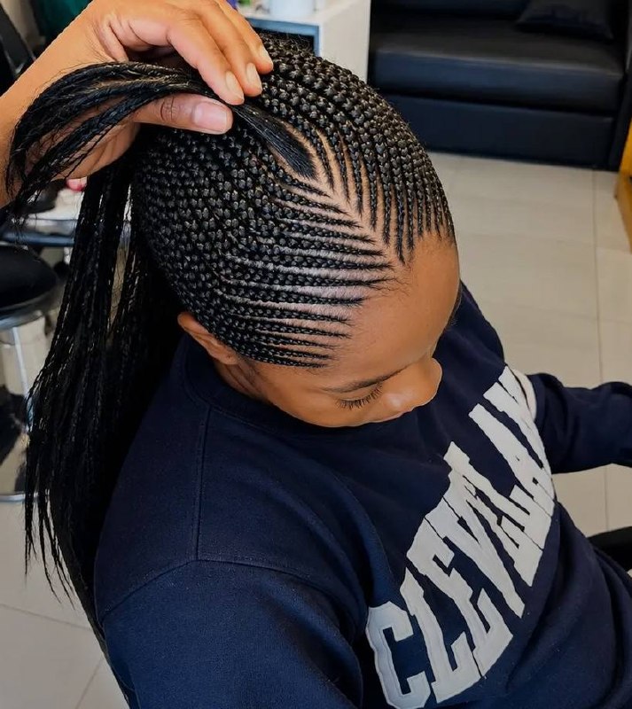 Julie Coiffure - tresse-plaquee exemple 8